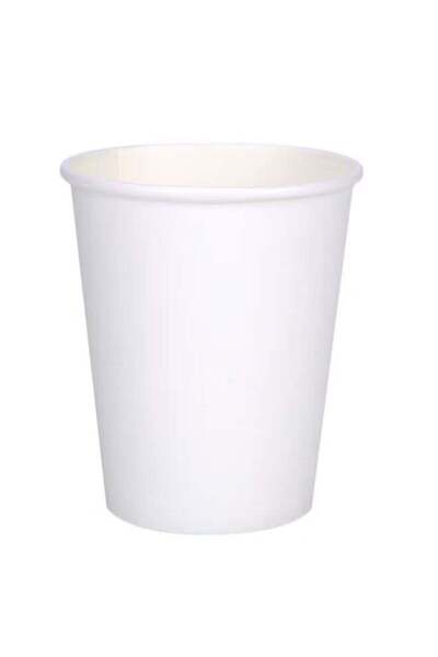 Generic Disposable Paper Drinking Cups Set of 50 White