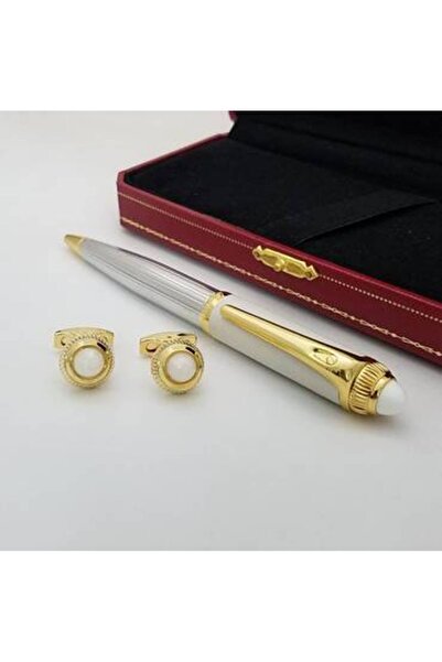 Cartier قلم كارتير رودستر مع كبك كارتير الدائري