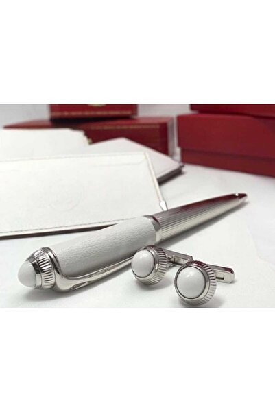 Cartier قلم كارتير رودستر مع كبك كارتير الدائري