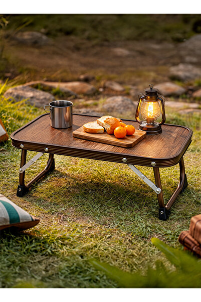 Cady One طاولة نزهة قابلة للطي خفيفة الوزن وصغيرة الحجم، 40×20×15.5 سم، إطار ...