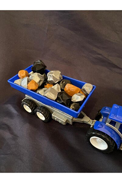 Eta3d Toy Construction and Site Rocks Colorful Rubble Stone Set - Diorama and...