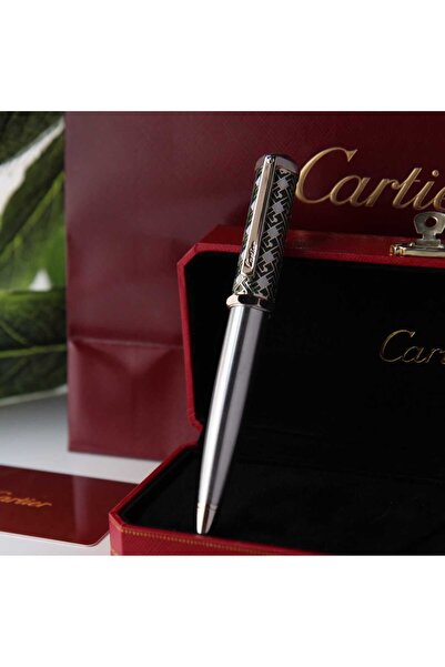 Cartier قلم كارتير سانتوس بنقوش