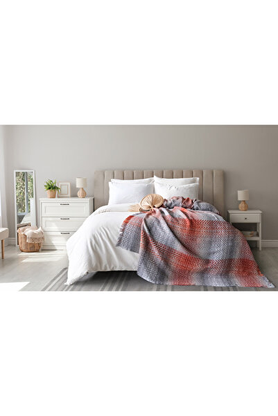 İdaş Chester Cotton Blanket Double Size 200X220
