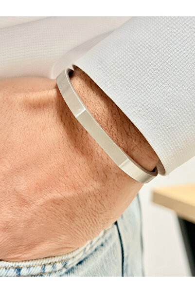 FERRO Silver Steel Men's Bracelet Frj10097A-A 2 Year Warranty Gift Packed