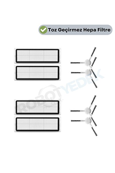 robotyedek Dreame D10 Plus Gen 2 (Rll42Sda) Compatible Replacement Hepa Filte...
