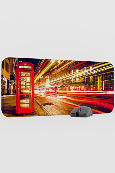 mousepad bastir London Londra England 2 V3 70X30 XL Gaming Rubber Non-Slip Ba...