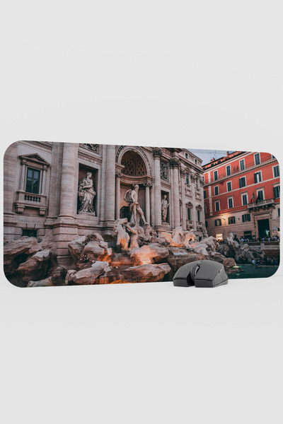mousepad bastir Rome Italy V2 70X30 XL Gaming Rubber Non-Slip Base Mouse Pad ...