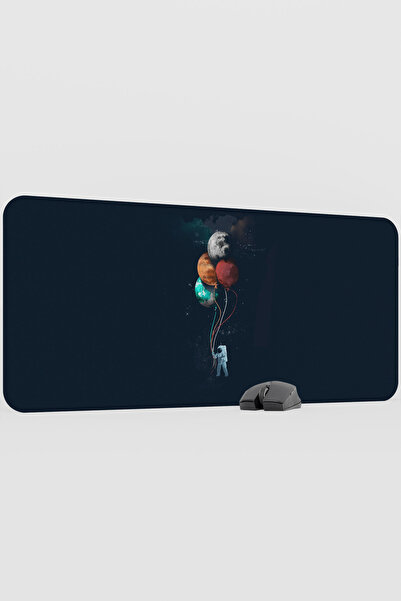mousepad bastir Astronaut V5 90X40 XXL Gaming Rubber Non-Slip Base Mouse Pad ...