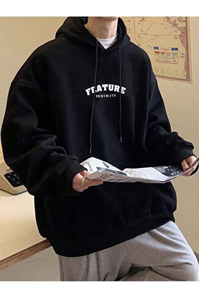 donamod سترة بغطاء للرأس من سلسلة Coko ذات رسومات حرفية وكتف منسدل