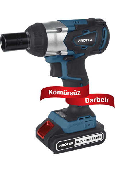 Proter pst 460 ws kömürsüz darbeli şarjlı somun sökme 1/2" 350 nm - 20 . 0 v ...