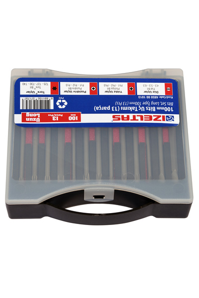 İzeltaş 4850001013 13'lü uzun bits takım ( 100 mm )