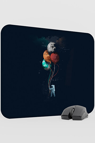 mousepad bastir Astronaut V5 48X40 XL Gaming Rubber Non-Slip Base Mouse Pad M...