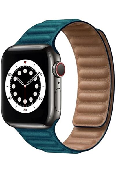 Generic AC&L Magnetic Leather Strap Compatible with Apple Watch 38mm