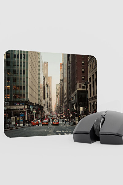 mousepad bastir New York Streets America 2 V3 22X18 Gaming Rubber Non-Slip Ba...