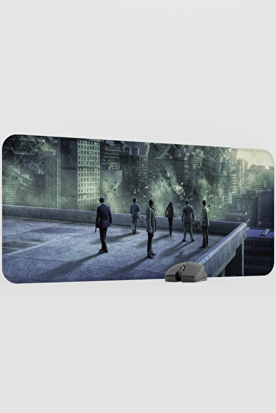 mousepad bastir Inception Christopher Nolan V3 90X40 XXL Gaming Rubber Non-Sl...