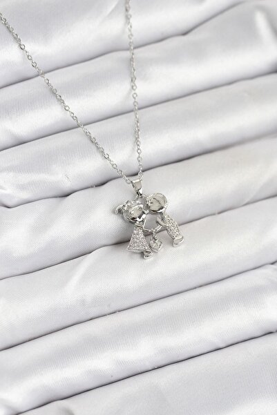 Inure Jewelry سلسلة من الفولاذ 316L بلون فضي للرجال والفتيات، قلادة نموذجية ل...