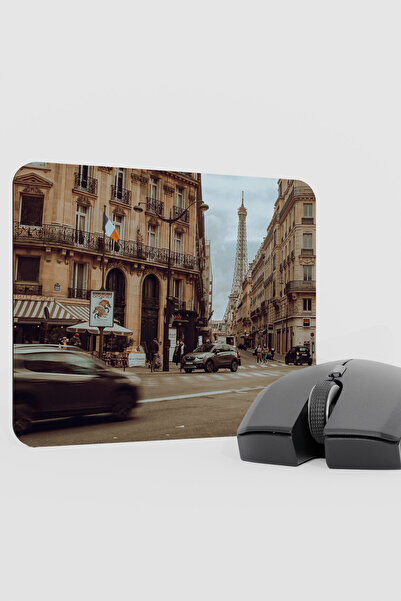 mousepad bastir Paris Streets France Paris Street V5 22X18 Gaming Rubber Non-...