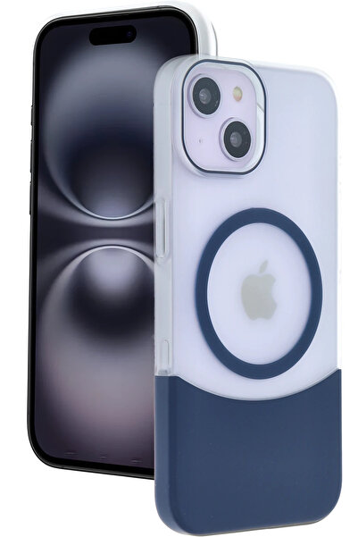 Joko Lvsqvr iPhone 14 Velar Magsafe Cover (183558) - Navy Blue