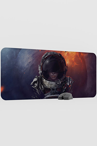 mousepad bastir Astronaut V1 90X40 XXL Gaming Rubber Non-Slip Base Mouse Pad ...