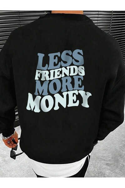 donamod Coko серия Слоган Графична блуза с падащи рамене