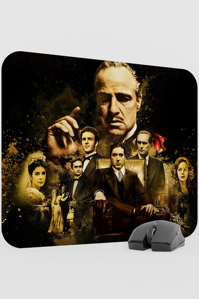 mousepad bastir The Godfather V5 48X40 XL Gaming Rubber Non-Slip Base Mouse P...