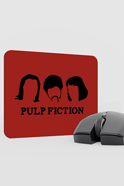 mousepad bastir Pulp Fiction Cheap Novel Tarantino V3 22X18 Gaming Rubber Non...