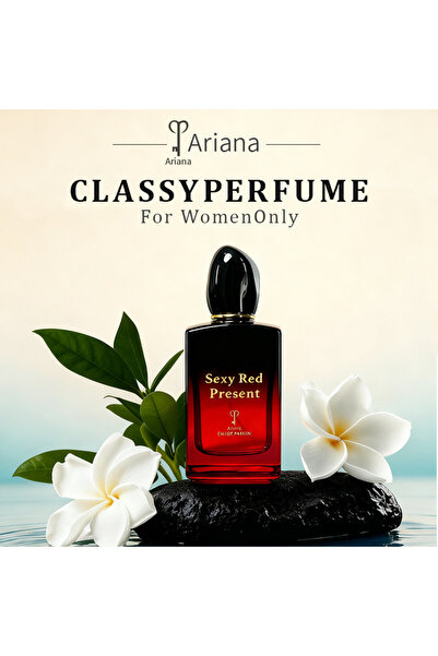 ARIANA هدية حمراء مثيرة (100 مل) عطر زهري خشبي للنساء