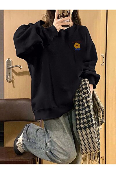 donamod Pulover cu umeri drop Letter Graphic din seria Coke