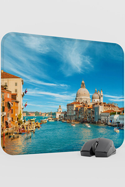mousepad bastir Venice Italy V1 48X40 XL Gaming Rubber Non-Slip Base Mouse Pa...