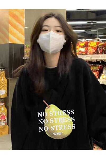 donamod Pulover cu umeri drop Letter Graphic din seria Coke