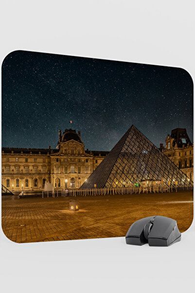 mousepad bastir Louvre Museum France V1 48X40 XL Gaming Rubber Non-Slip Base ...