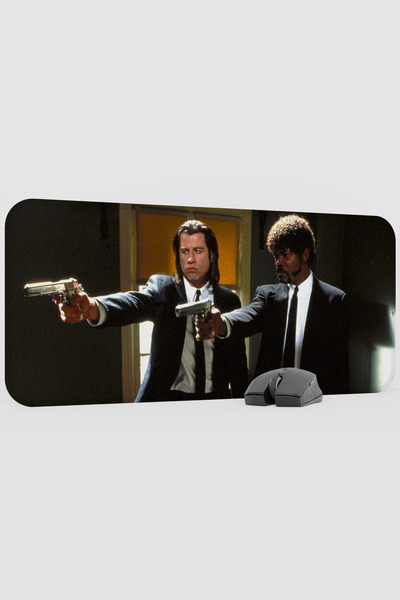 mousepad bastir Pulp Fiction Cheap Novel Tarantino V2 70X30 XL Gaming Rubber ...