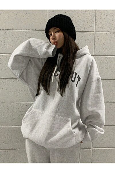 donamod Unisex Women/Men DAZY Kpop Letter Graphic Off-Shoulder Oversize Draws...