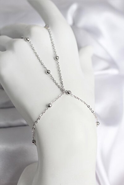 Inure Jewelry 316L Steel Silver Color Ball Chain Model Women's Shahmeran