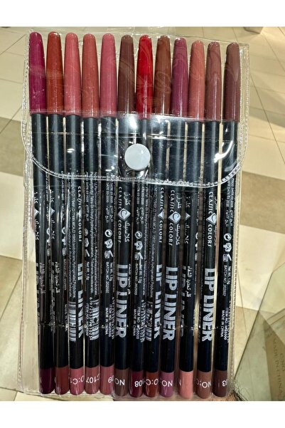 CLASSIC COLORS 12-Color Lip Liner Set