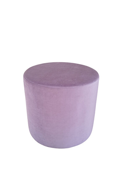 OEM Taburet rotund, tapitat catifea 42X42cm