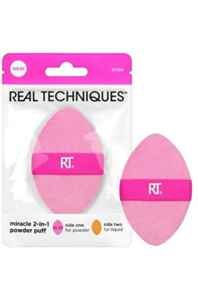 Real Techniques اسفنجة الوجه وكريم الاساس ميراكل 2 في 1 من ريل تكنيك