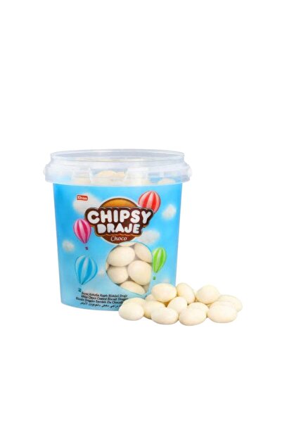 Elvan BİSKÜVİ KAPLI BEYAZ DRAJE 400 GR