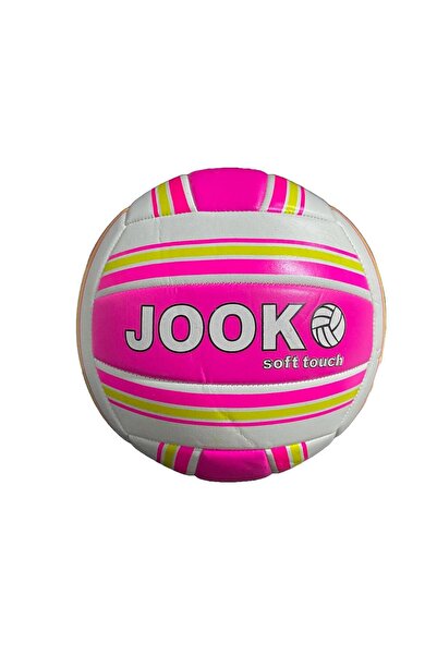 unes SoftTouch Renkli Voleybol Topu + Pompa Hediyeli | Okul, Bahçe, Plaj ve S...