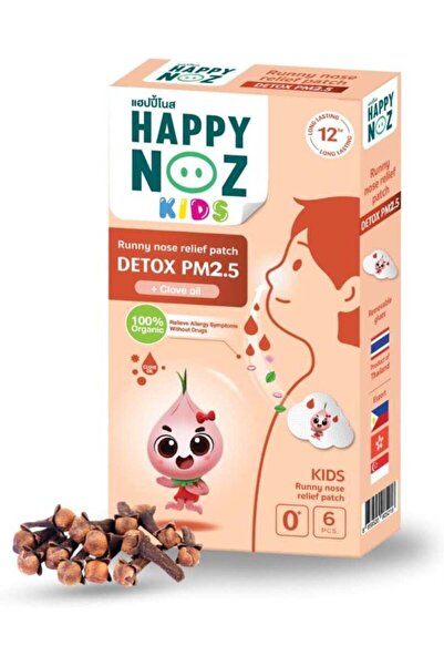 Happy Noz Kids Runny Nose Relief Patch | 100% Organic Clove Oil | Drug-Free A...