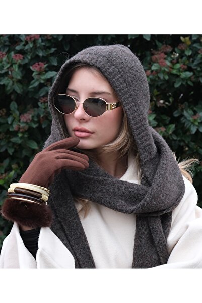 YENGEÇ Atkılı Balaclava Kahverengi