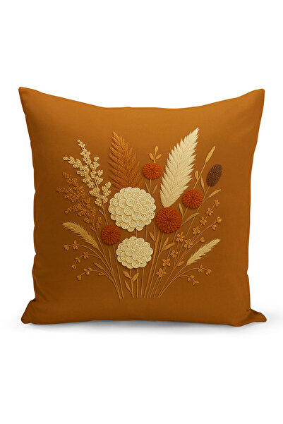 Bertille Home Double Side Digital Printed Throw Pillow Case (Punch/Punch Embr...