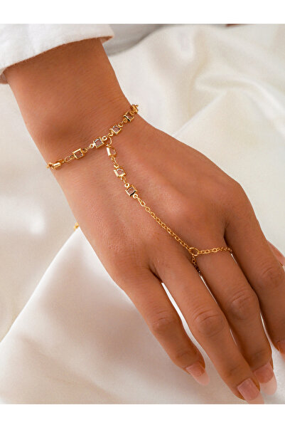 Take Two By Styli سوار سلسلة يدوي مزخرف