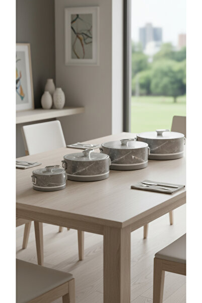 Generic Food container set with a perfect design: 800/2500/1700/1200 ml