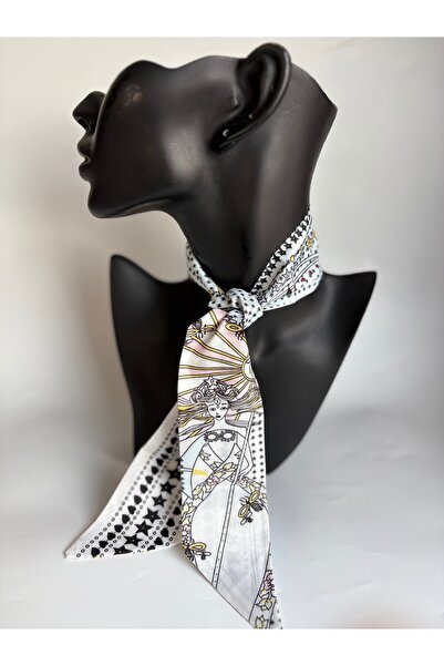 BHR AKSESUAR Eșarfă subțire cu model, panglică (6x85 cm)