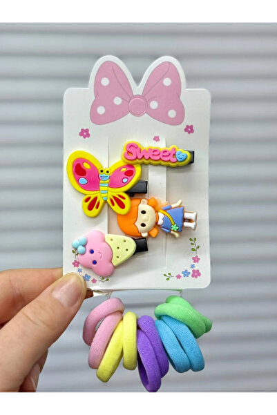 HERALDİS طقم من قطعتين من أحذية الأطفال المطاطية ذات المشبك