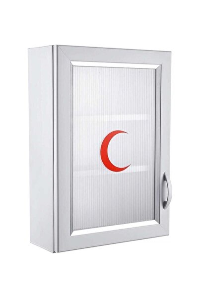 Saatistan Sağlam ve şık PVC ecza dolabı, güvenle kullanabileceğiniz sağlık de...