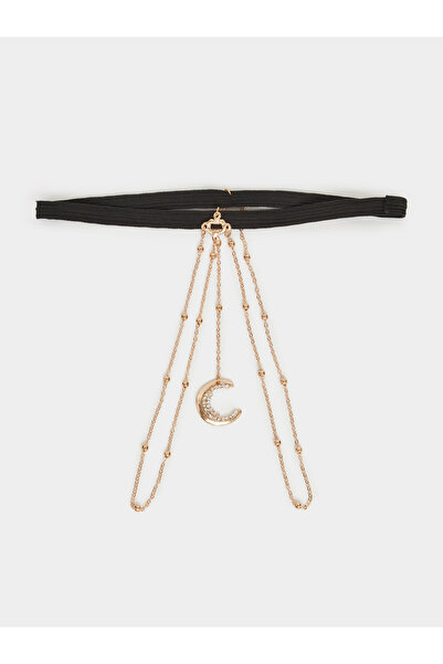 Styli Gold Moon Chain Garter