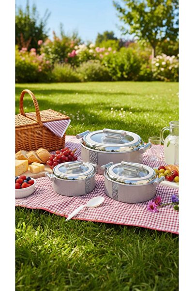 Generic Food container set with a perfect design, 2500/2000/1500 ml