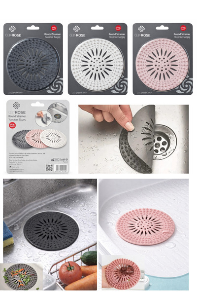 MİNGODAN 3’lü Lavabo ve Banyo Süzgeci Seti | Mutfak Lavabosu Küvet Banyo Gide...